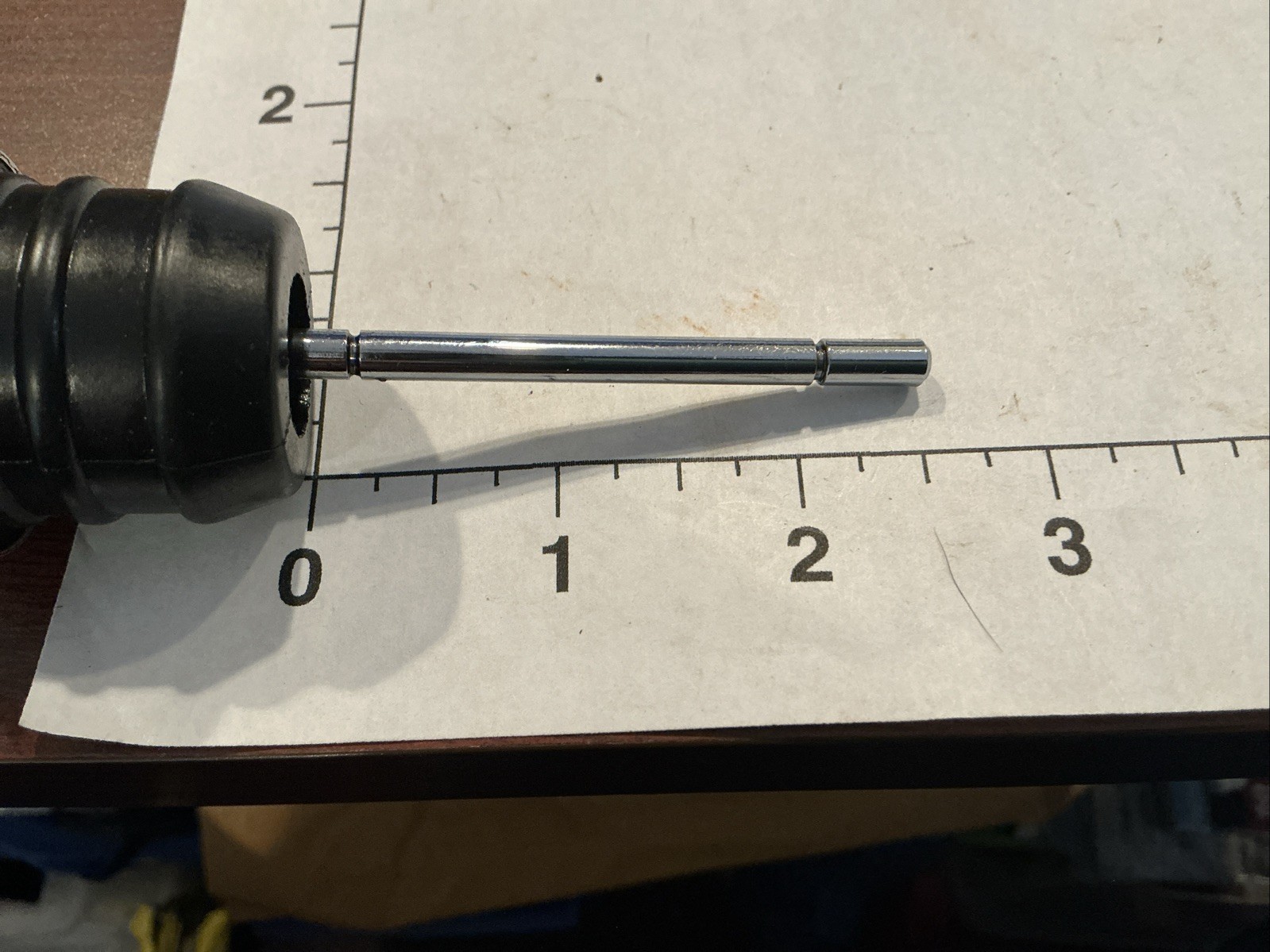 Harley-Davidson Chrome Circle Lined Oil Filler Cap with Short Dipstick