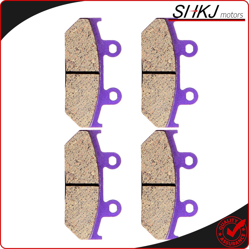 Front 2 Pair Brake Pads Kit For Honda GL1500A Aspencade Goldwing 1500 1990-2000