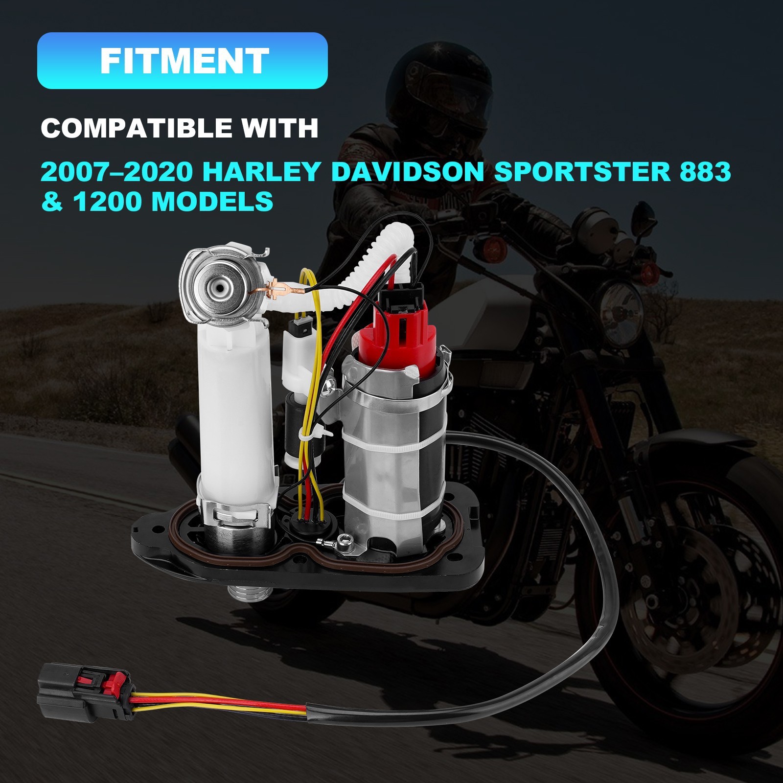 Fuel Pump Assembly For Harley Davidson Sportster 1200 883 2007-2019 75305-07A