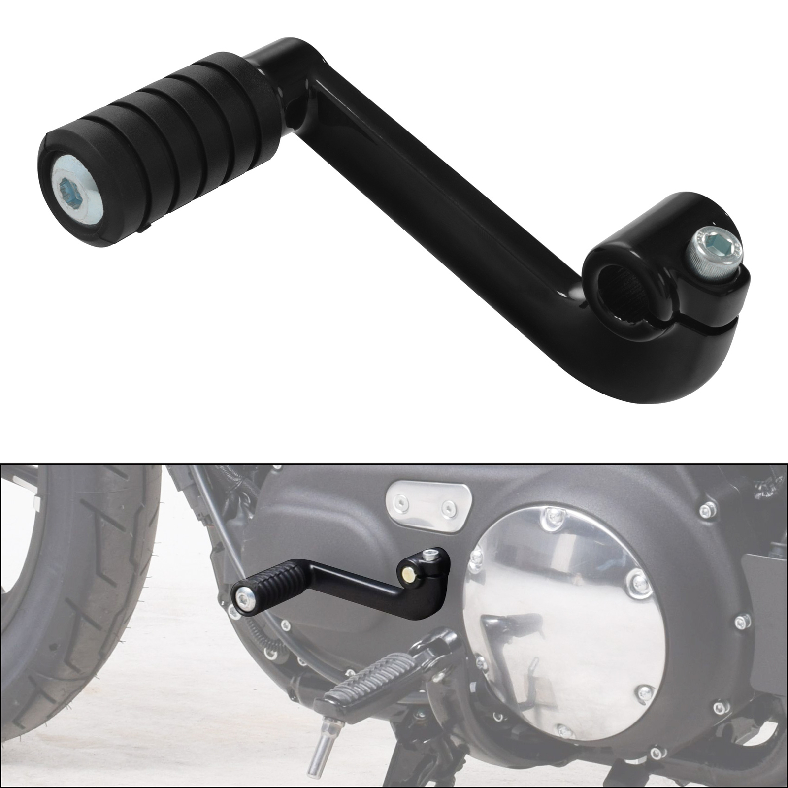 Mid Control Shift Lever Shifter Fit For Harley Sportster XL883 XL1200 2004-2022