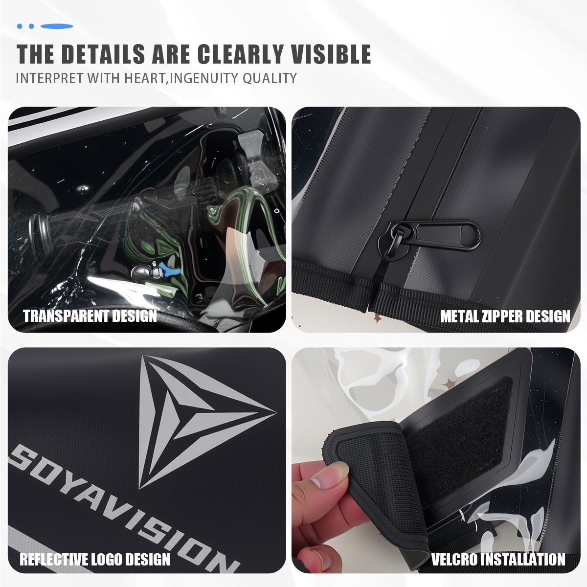 Thermal Motorcycle Handlebar Muffs Waterproof Windproof Scooter Motor Gloves