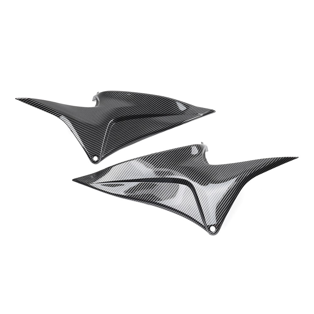 Carbon Fiber Gas Tank Side Fairing Knee Cover For Honda CBR600RR 2007-2012