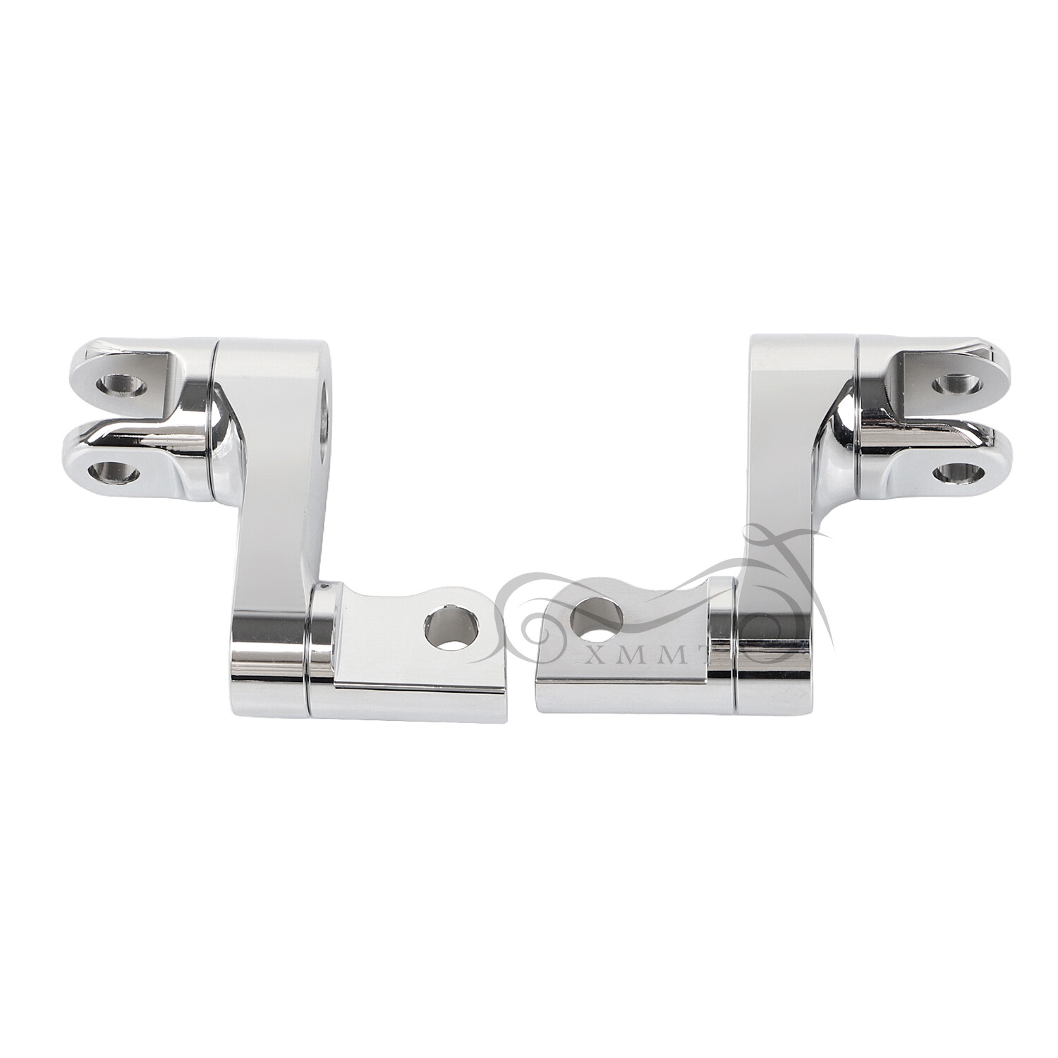 Pair Male Mount Foot Peg Extensions For Harley Sportsters Softails Dynas Touring