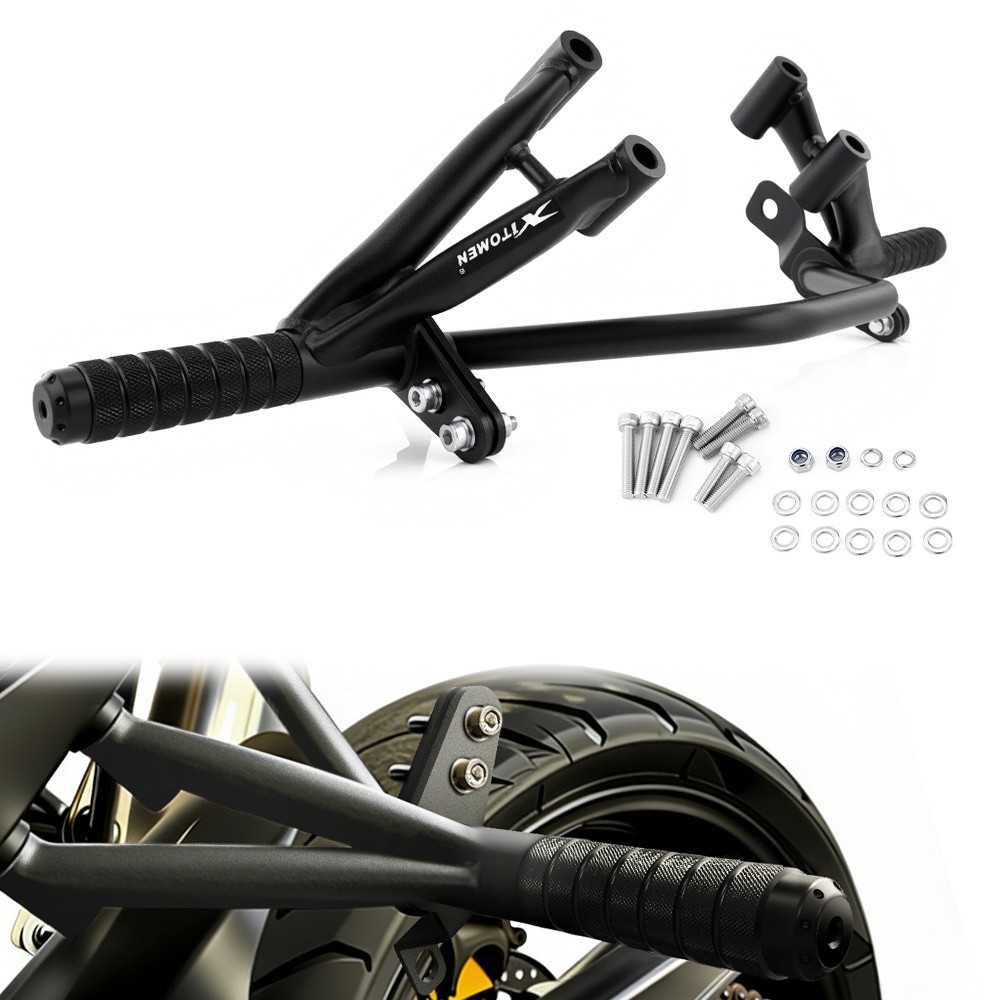 Fit For Suzuki GSX-R 600 2006-2026 Steel Subcage Passenger Peg Support Stunt