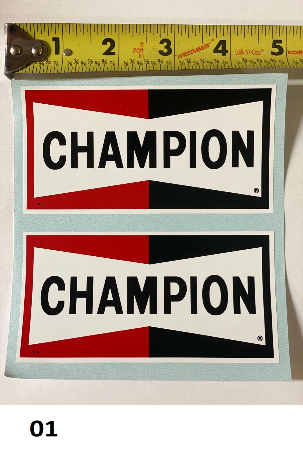 2! VMX Champion stickers Vintage RM YZ KX CR 125 250 360 400 500 MX AHRMA Honda