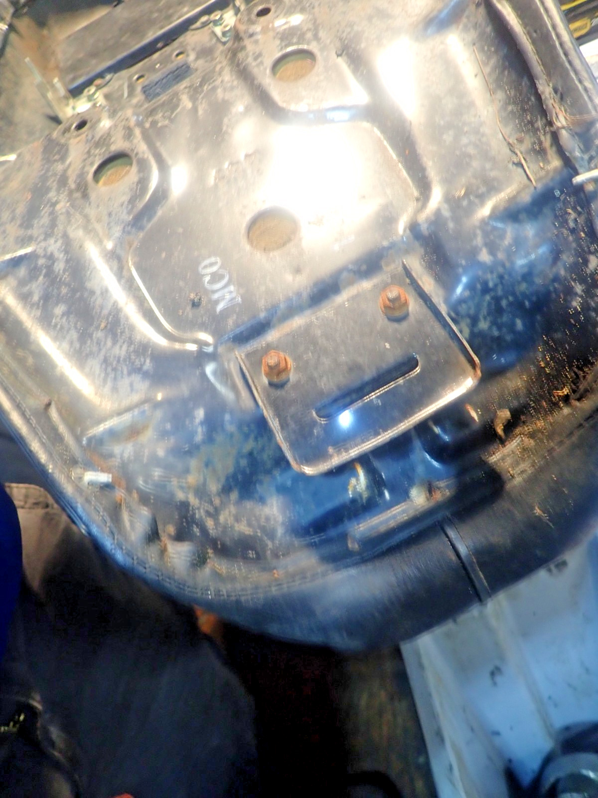 1982 Honda CM 450A Automatic Seat/Saddle Pan
