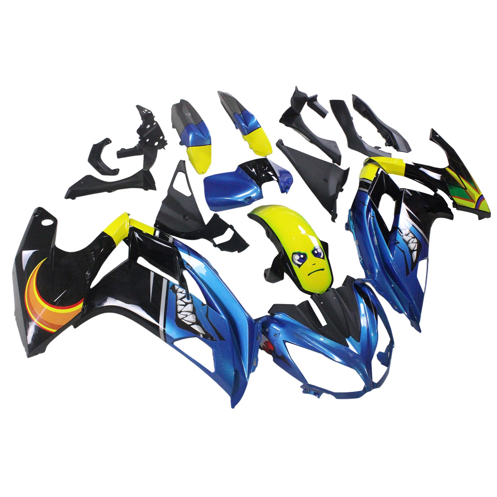 ABS Bodywork For Kawasaki Ninja 650 2012-2016 EX650 Fairings Plastic Body Kits