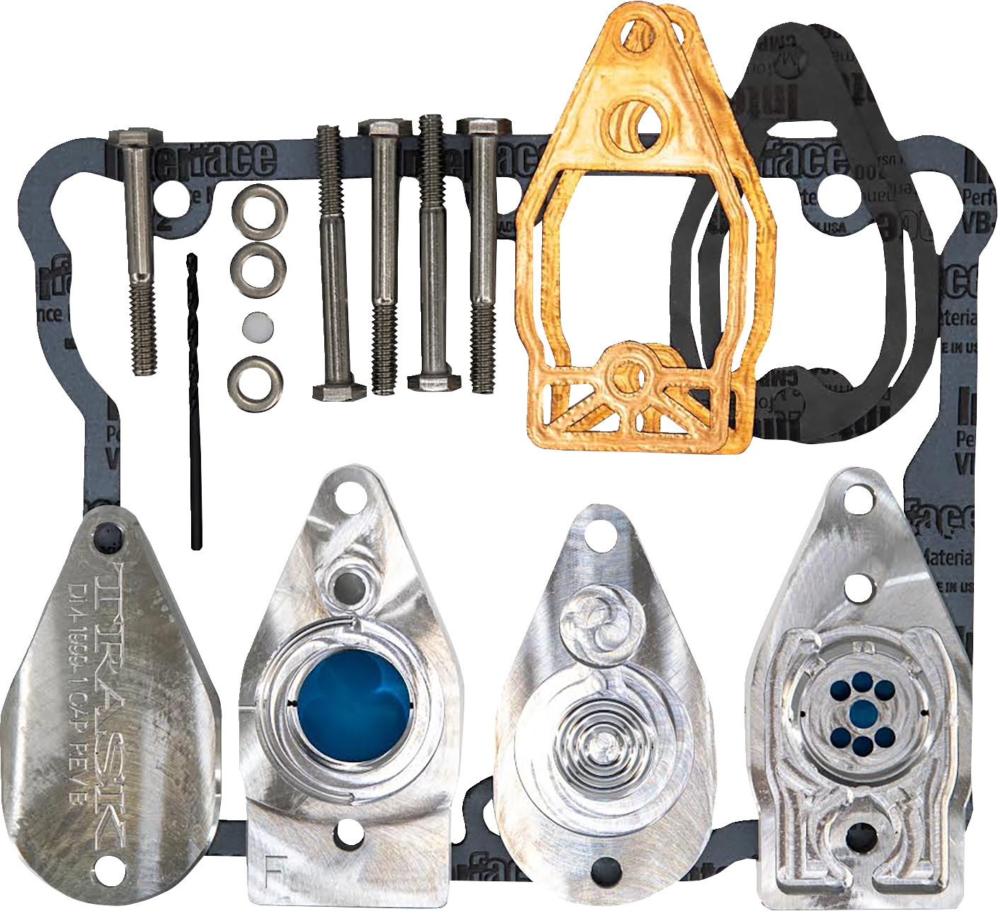 Trask DM-1999 Mystfree Breather Kit Billet T6061 Harley Big Twin