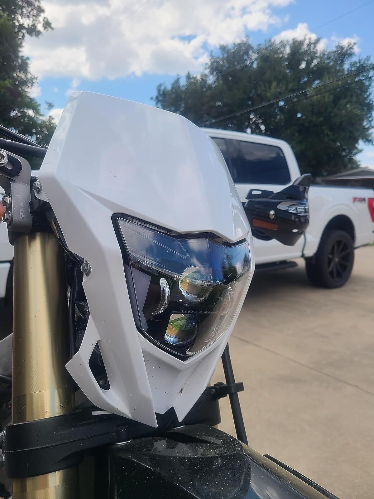 LED Headlight + Fairing + Switch For YAMAHA YZ125 YZ250F WR250F WR450F TTR250