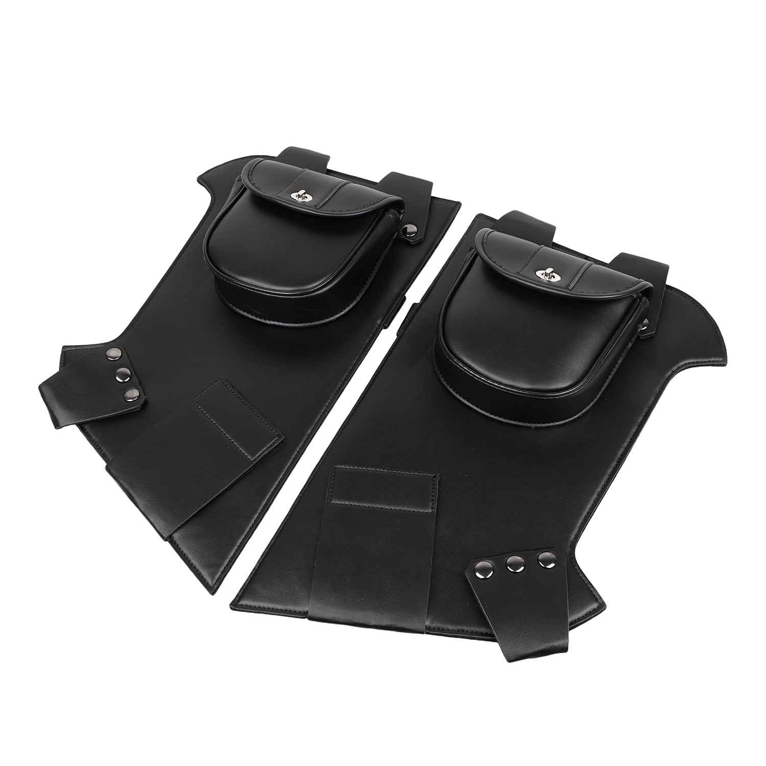 Lower Chap Leg Warmer Bag For Harley Road King Electra Glide Police FLHTP FLHR
