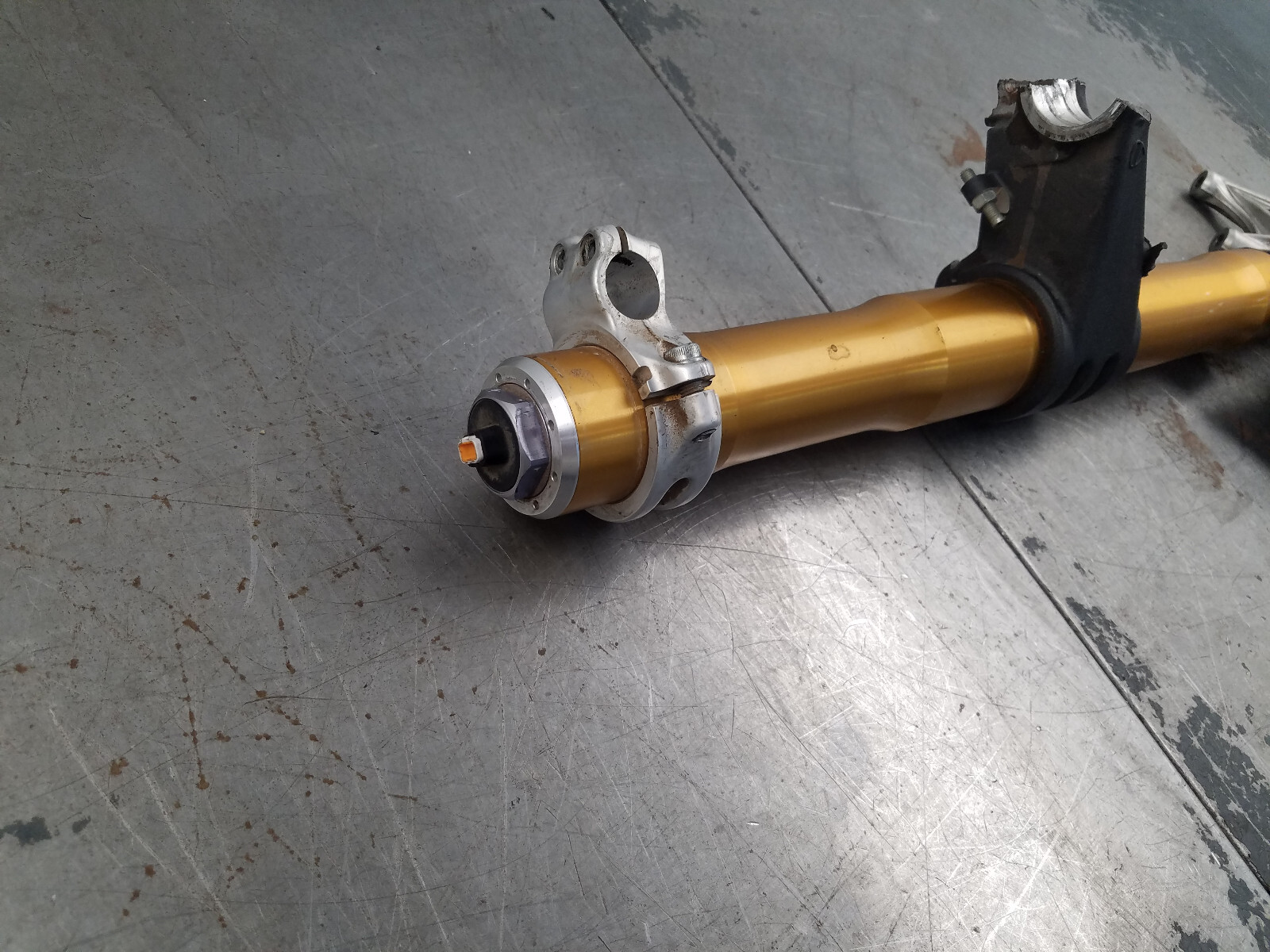 2012 Ducati 1199S Panigale Left Ohlins Fork – * #1953 L2