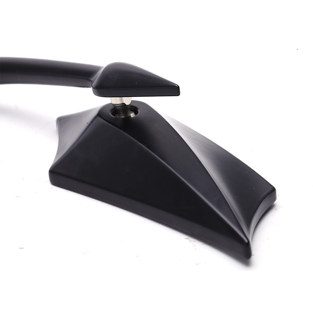 Black Motorcycle Mirrors For Harley Touring Street Glide Road King Sportster XL