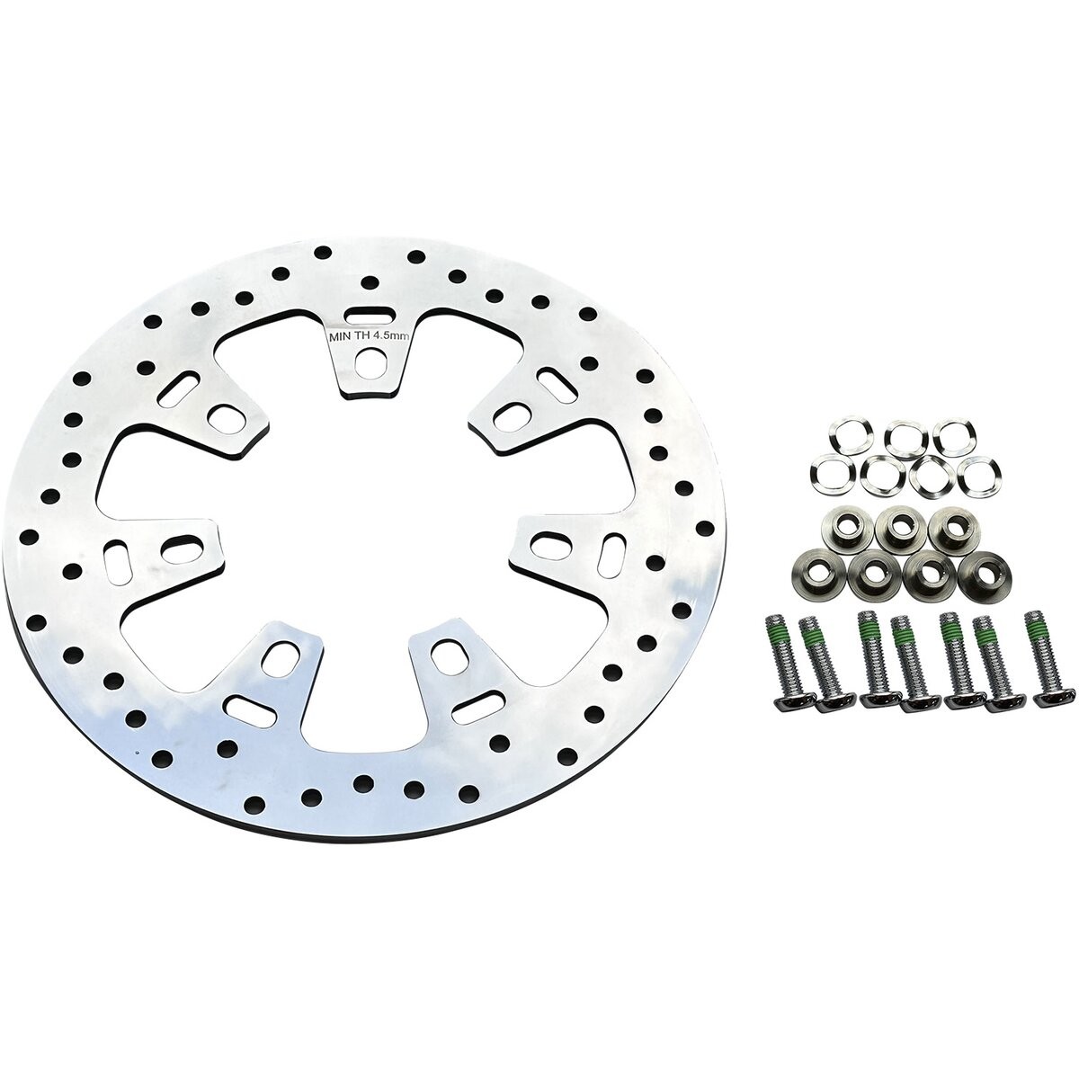 Drag Specialties 11.8 in. Stainless Steel Front Rotor 1710-4521