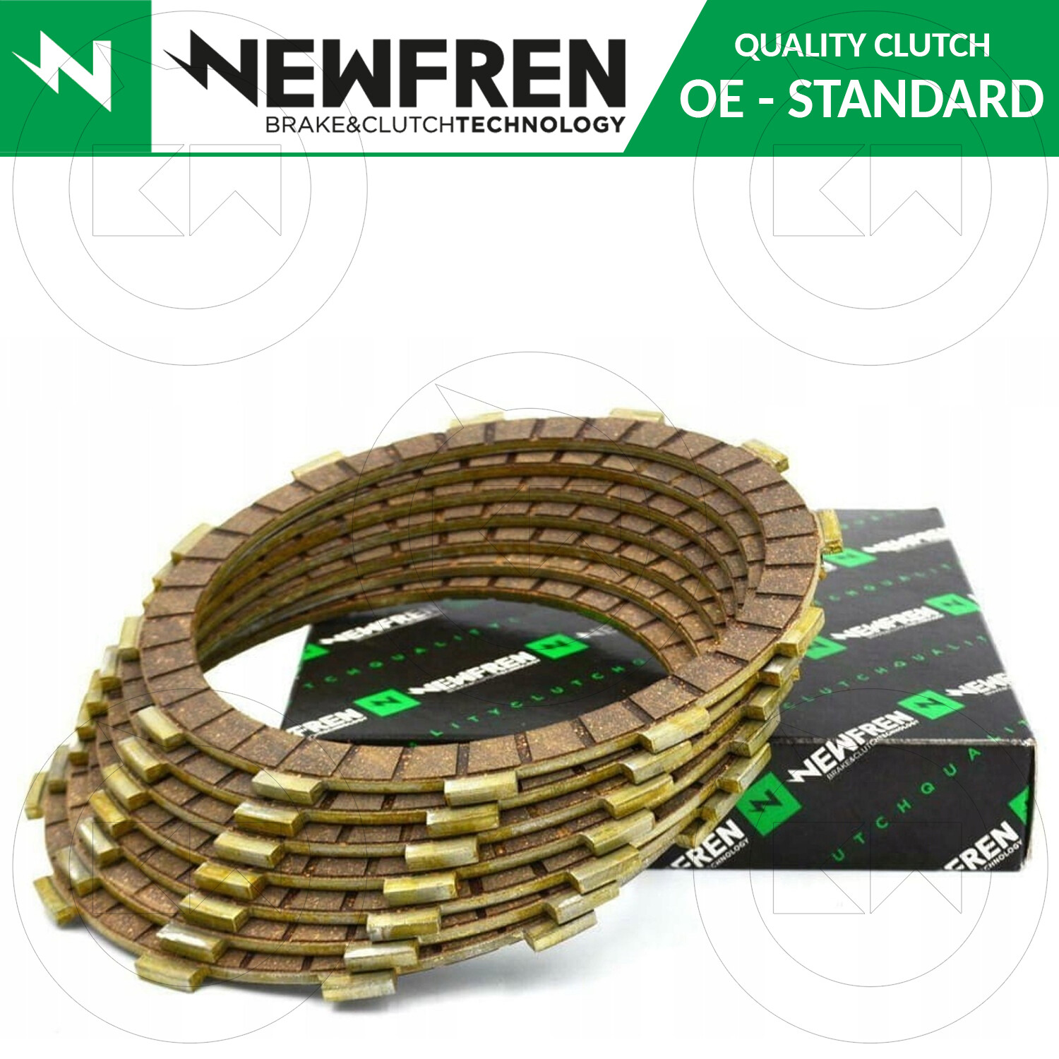 Newfren Kit 7 Clutch Plates Ducati 748 S 749 2005-2006 MOTO Road F1545A