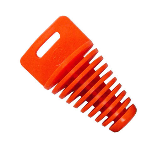 Motorcycle Exhaust Pipe Wash Plug Muffler Orange ATV Car Quad Silencer Large