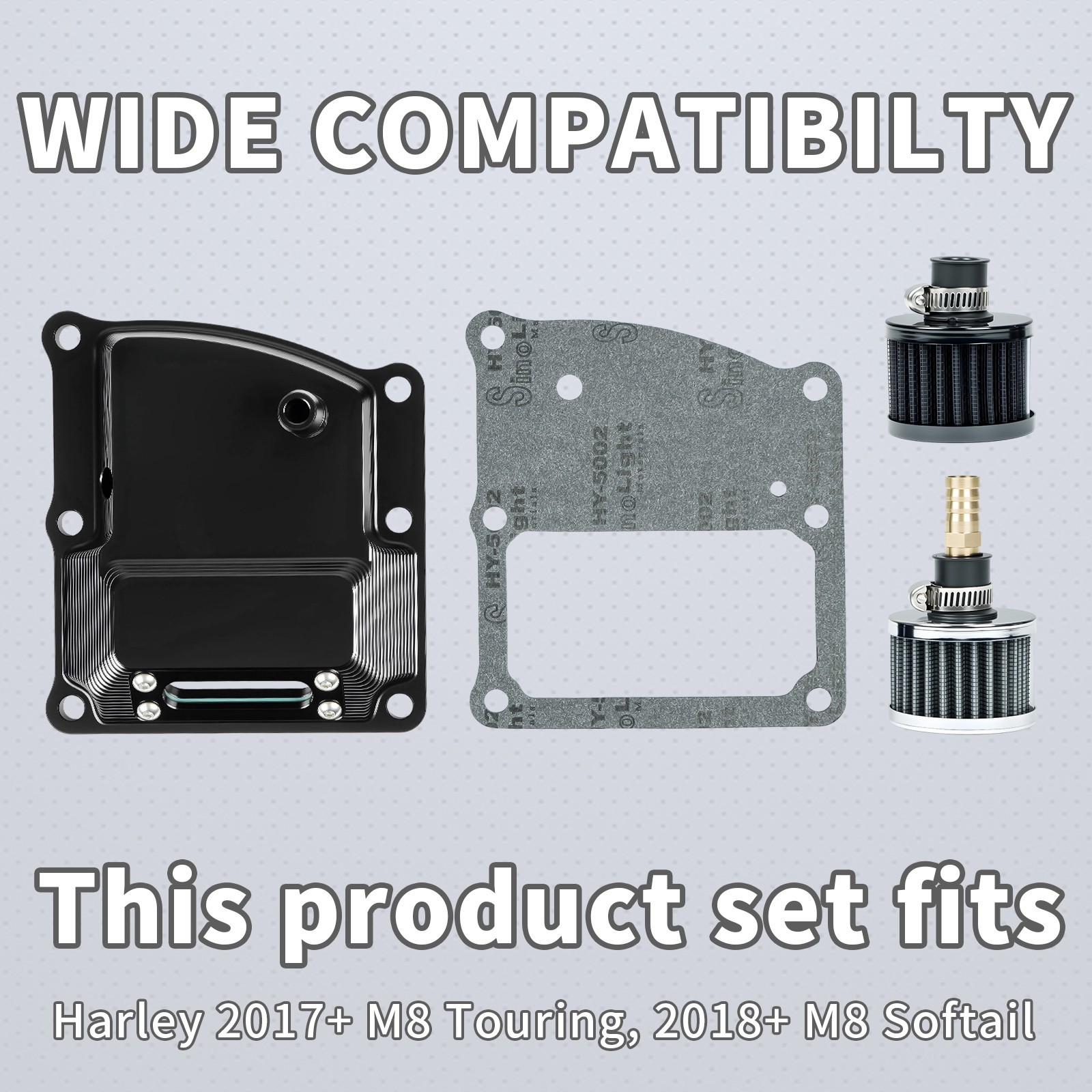 M8 Vented Transmission Top Cover For Harley Road Glide Special FLTRXS 2017-2026