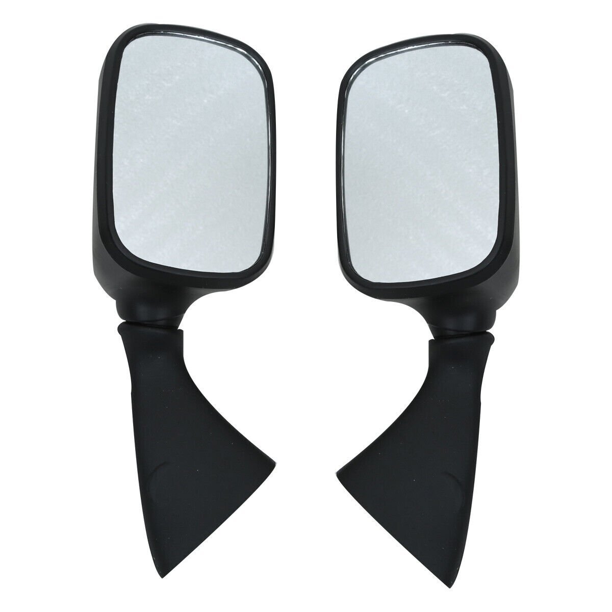 Black Left & Right Rear-View Mirrors for Suzuki HAYABUSA 1300 GSX1300R 1997-2020