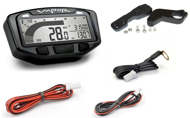 Trail Tech Vapor Digital Gauge Computer Kit #752-117 for Honda/Suzuki/Kawasaki