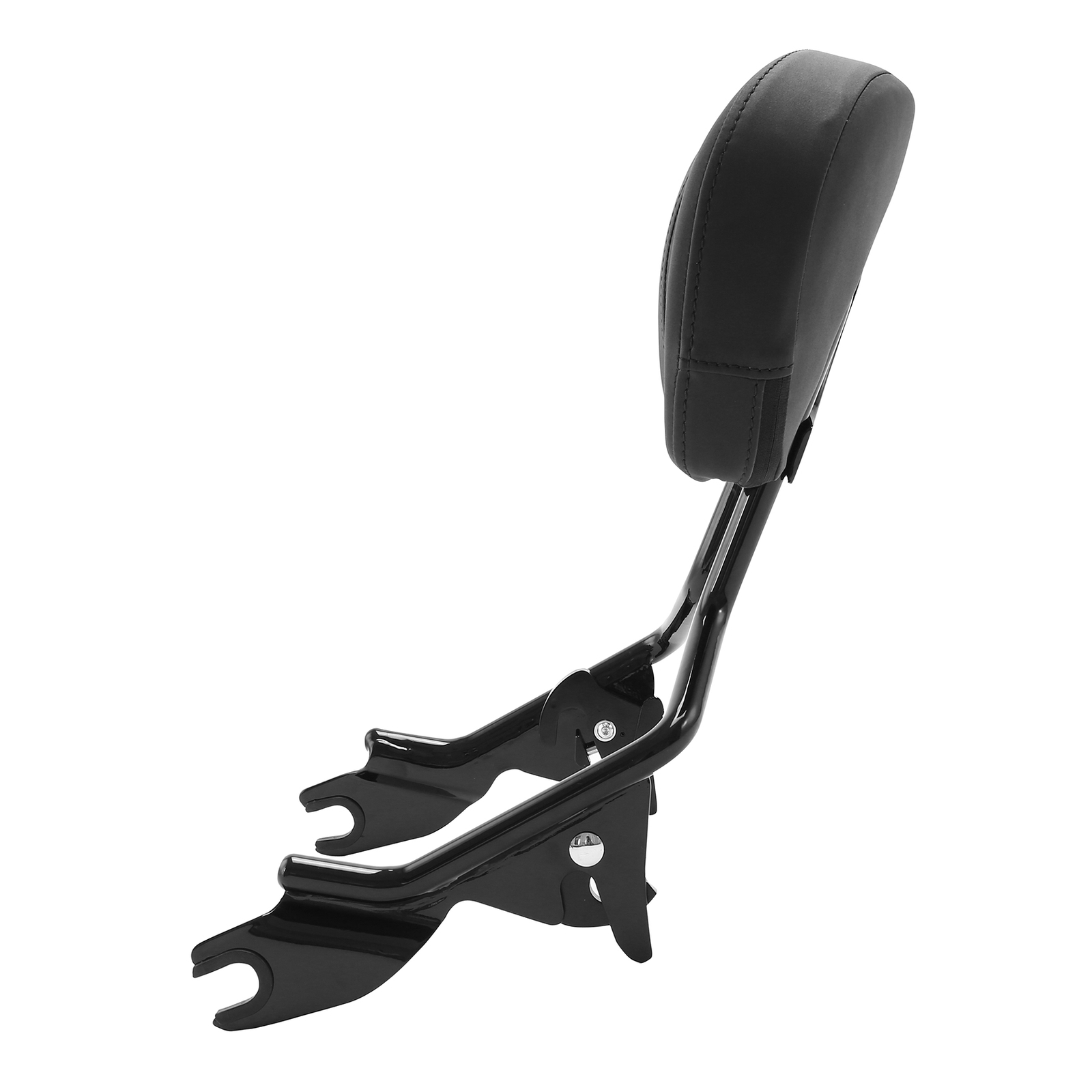 Black Detachable Backrest Sissy Bar Fit For Harley Touring Road King Glide 09-24