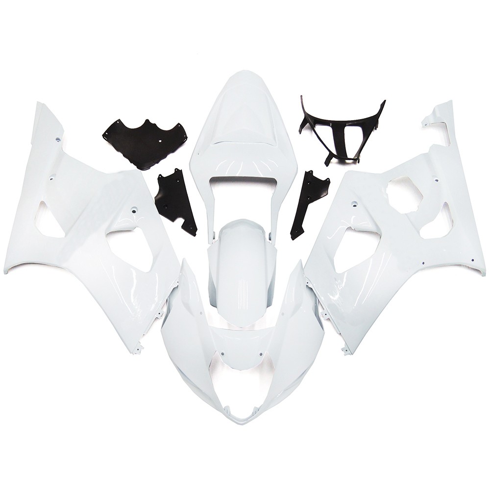 Fairing Kit Bodywork For Suzuki GSXR1000 K3 2003 2004 ABS Fairings Pearl White