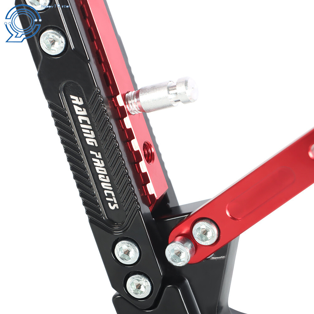 Motorcycle CNC Aluminum Alloy Kickstand Foot Side Support Kick Stand Adjustable