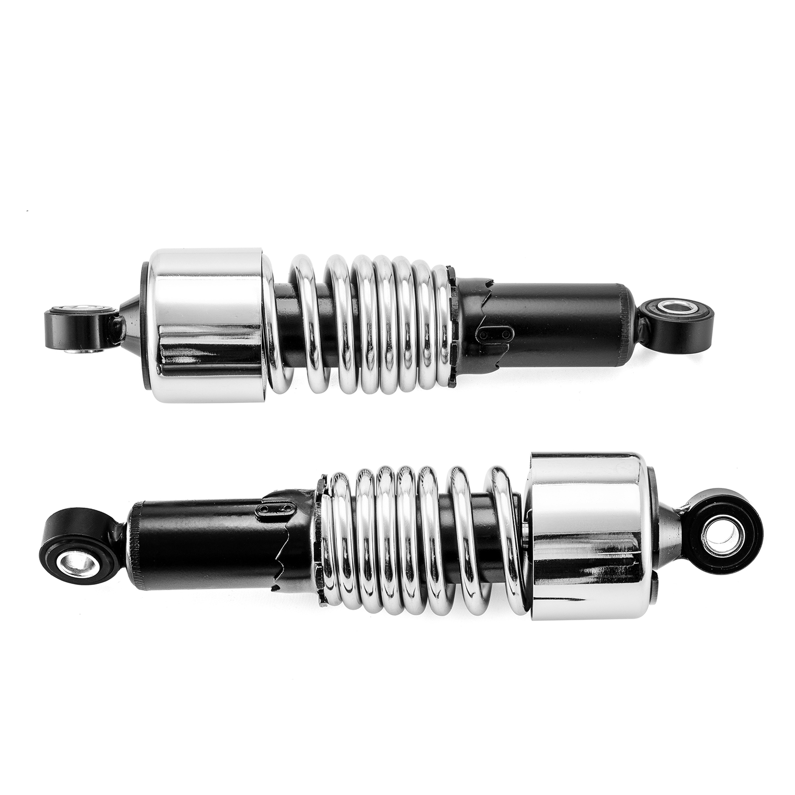 Chrome 10.5″ Rear Absorber Shocks Lowering For 88-24 Harley Sportster 883 1200
