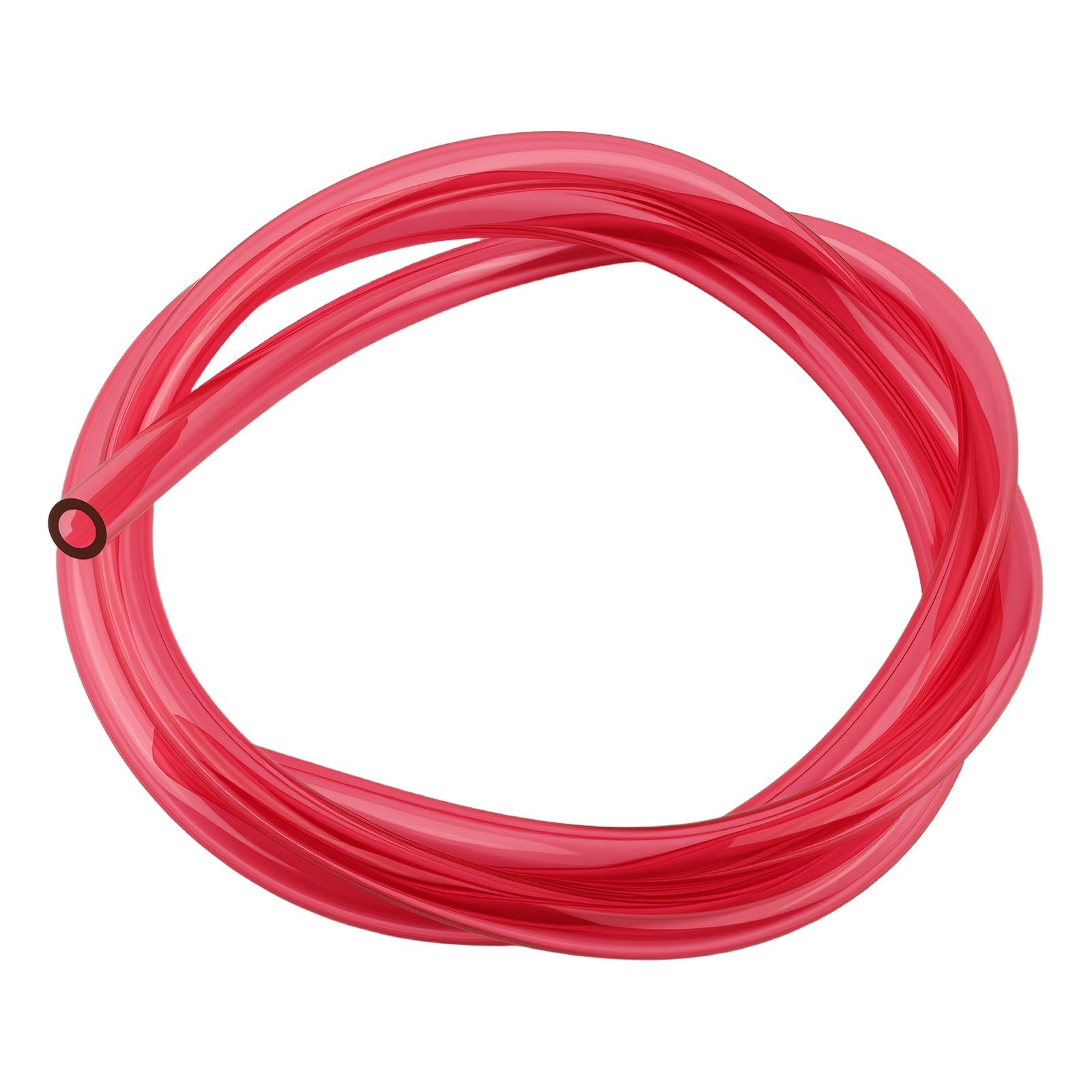 OD 8mm × ID 5mm Motorcycle Fuel Line Hose × 5mm, Red