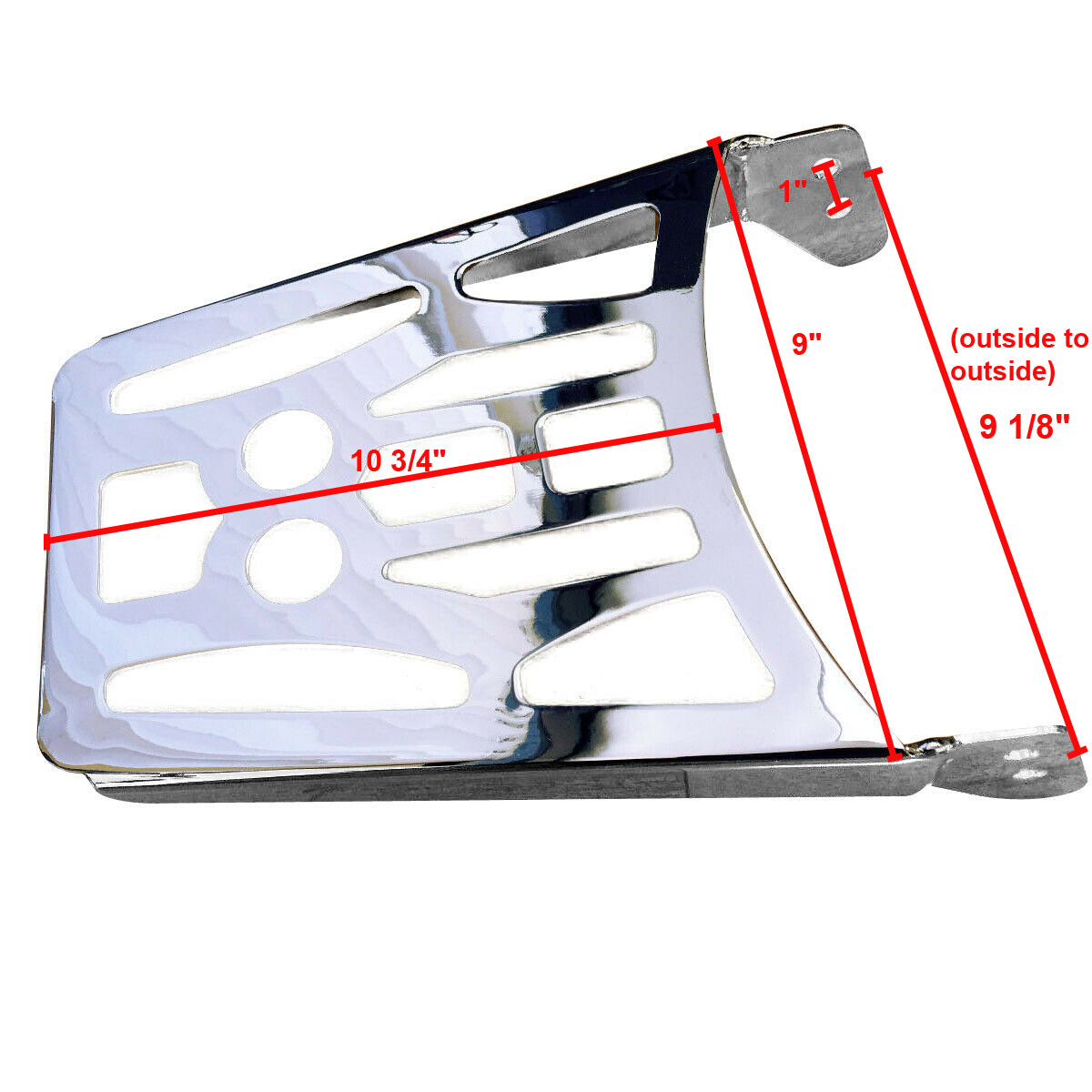 Luggage Rack – Suzuki Blvd C50 M50 C90 VL1500 Volusia 800 (1″ Mounting Holes)
