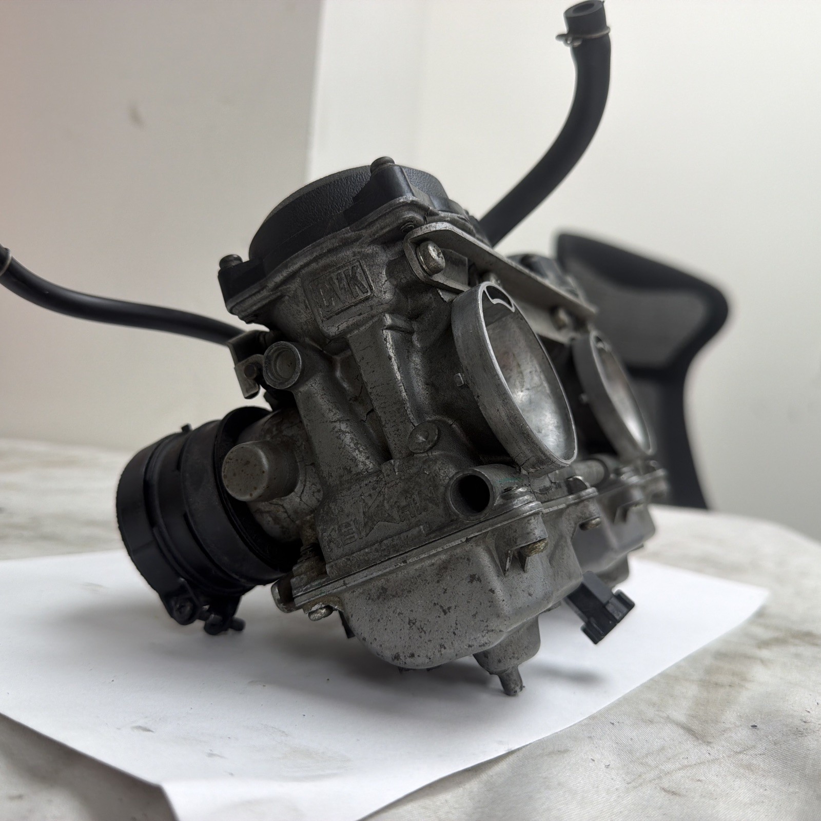 94-09 KAWASAKI NINJA 500 EX500 OEM KEIHIN CARBS CARBURETORS 15001-1334