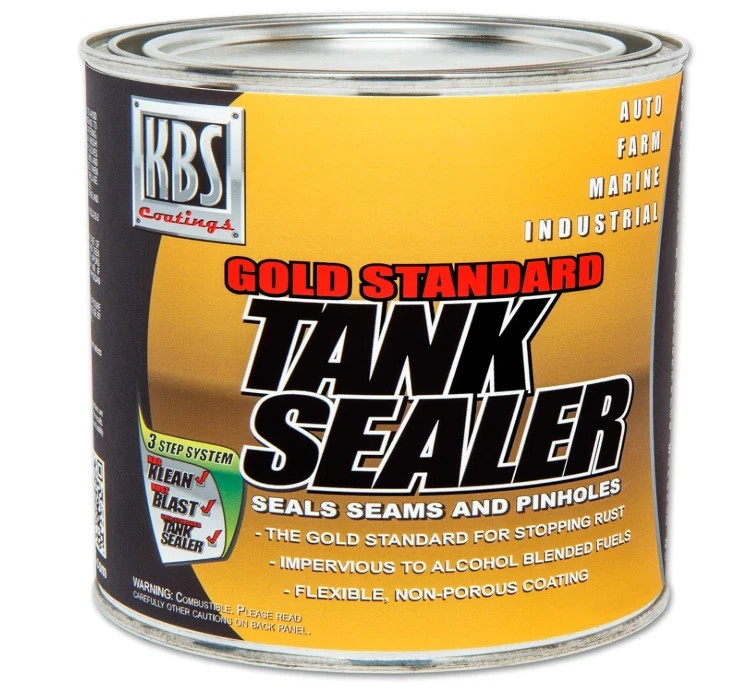 KBS Coatings 5200 Gold Standard Tank Sealer – 8 fl. oz., Silver