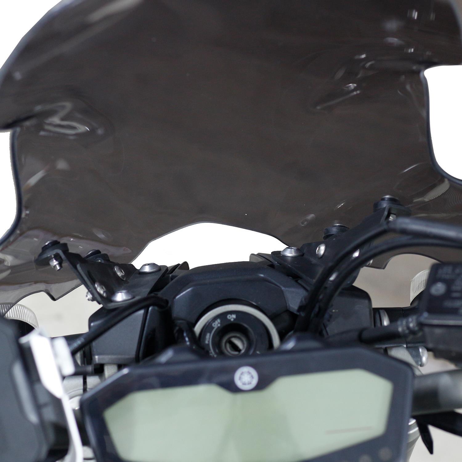 GP Kompozit Windshield Windscreen Smoked For Yamaha MT-07 2014-2017