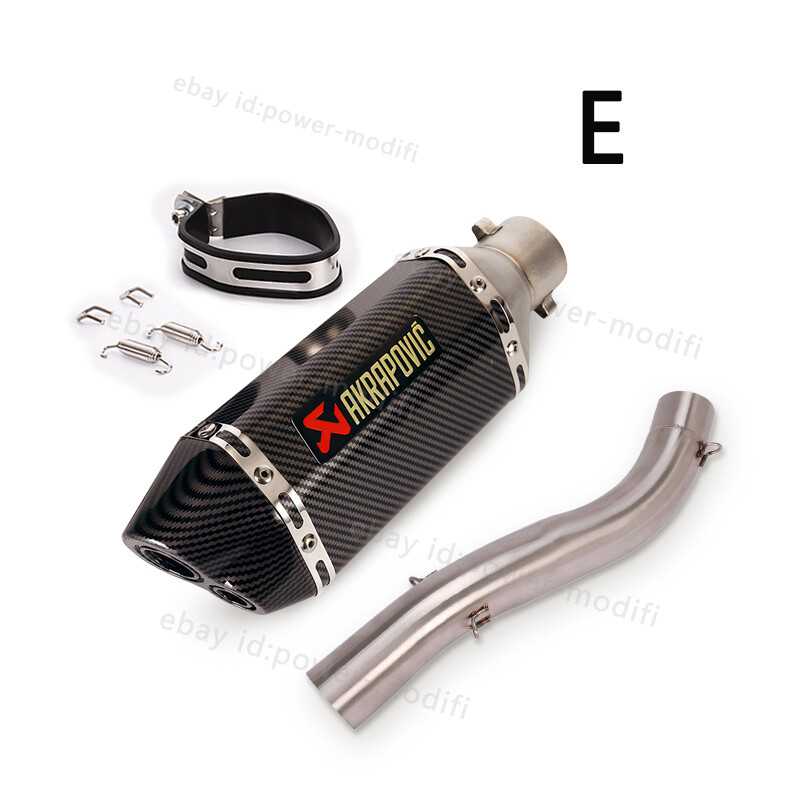 For Ducati Monster 797 2017-2023 Exhaust Muffler Mid Link Pipe Scrambler 800 821