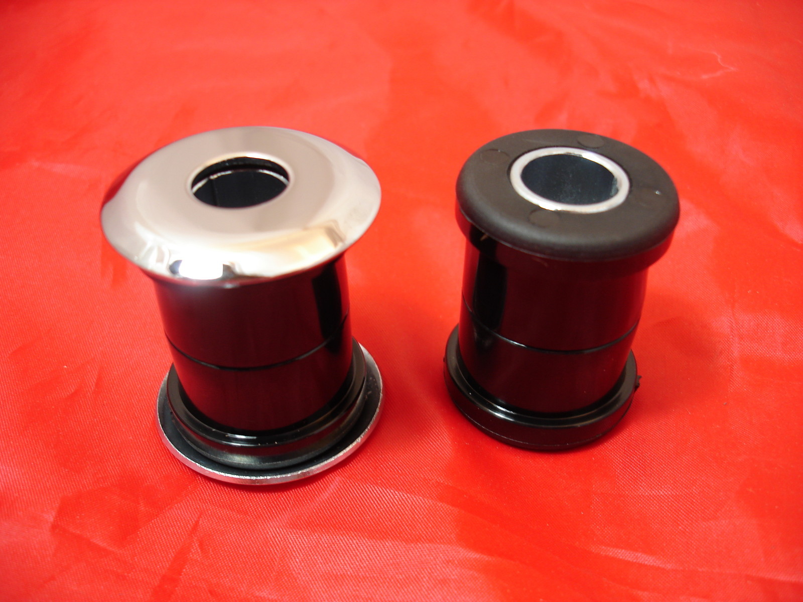 DAMPENER BUSHINGS HANDLEBAR RISERS HARLEY BIG TWIN SPORTSTER URETHANE BLACK