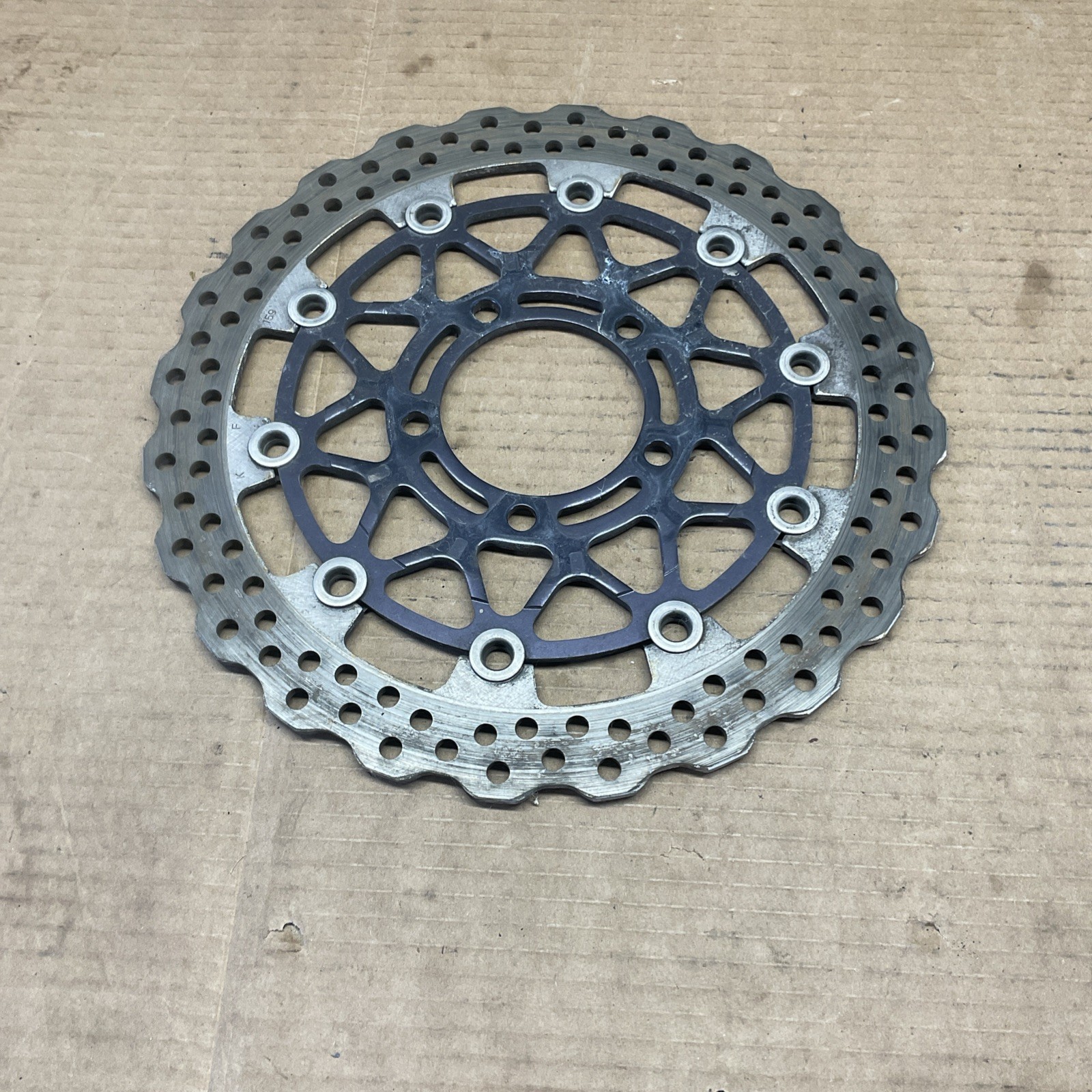 11-15 Kawasaki Ninja ZX10R Brake Rotors Set/ Hardware 41080-0211/41080-0159-5C
