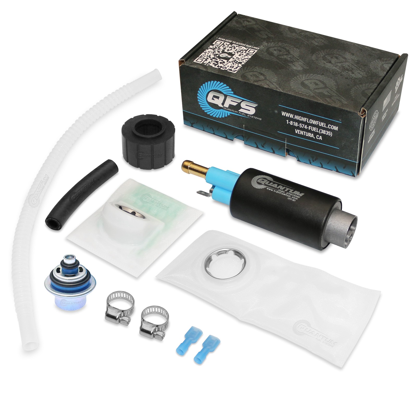 QFS Fuel Pump +Reg +Strainer 99-02 BUELL S3 Thunderbolt / X1 Lightning P0130.KB