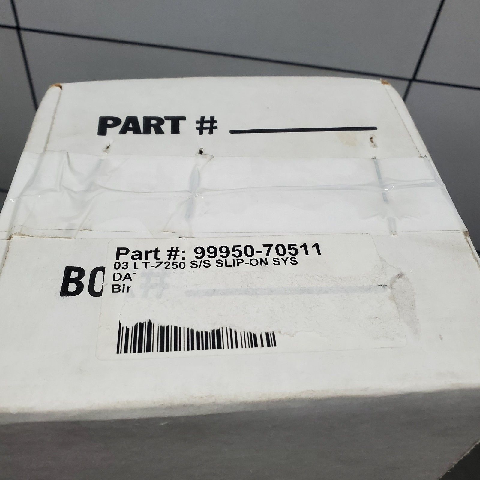 99950-70511 Yoshimura Suzuki slip on muffler for LT-Z400