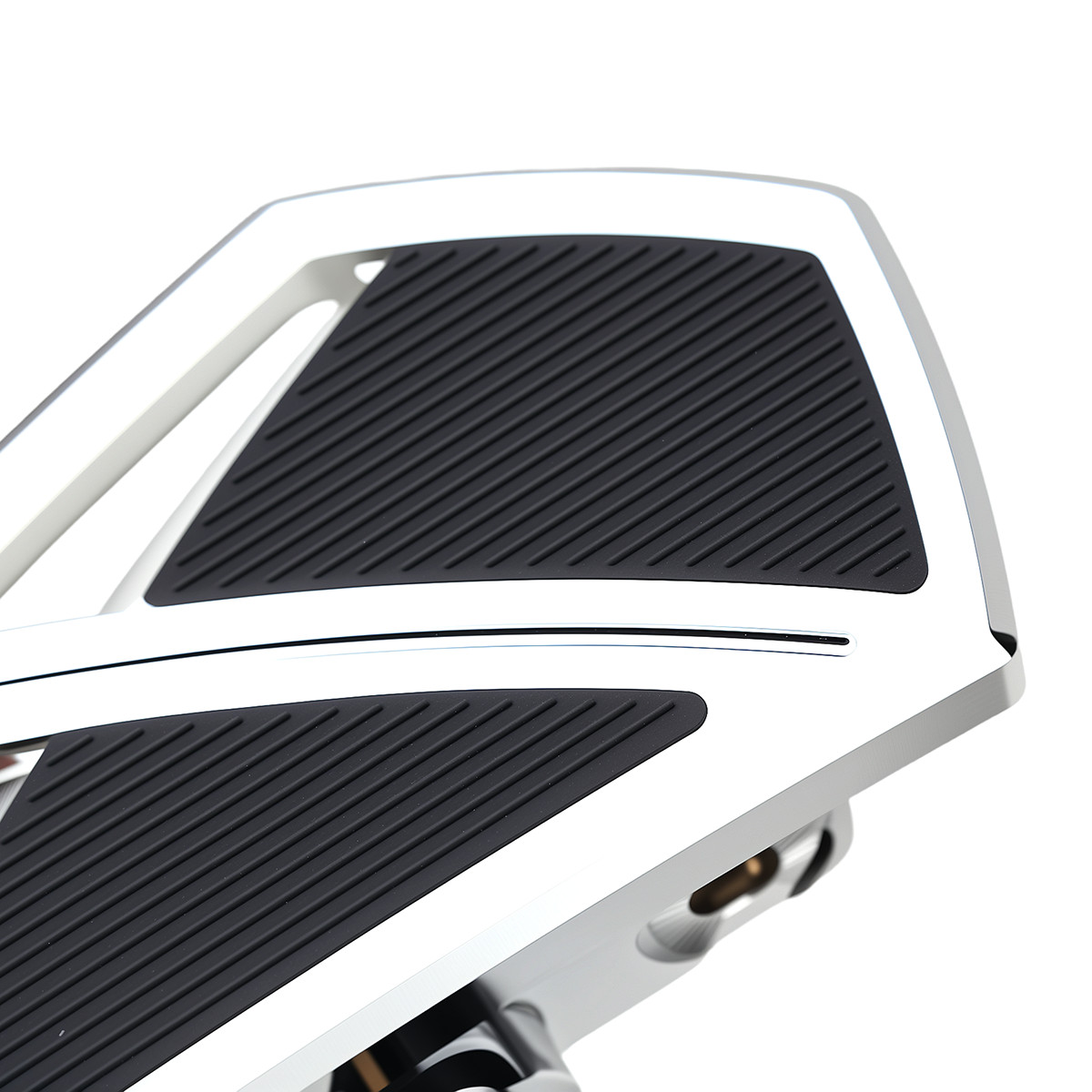 US Chrome Phantom Floorboards Footpegs Shifter Peg Pedal For Harley Touring