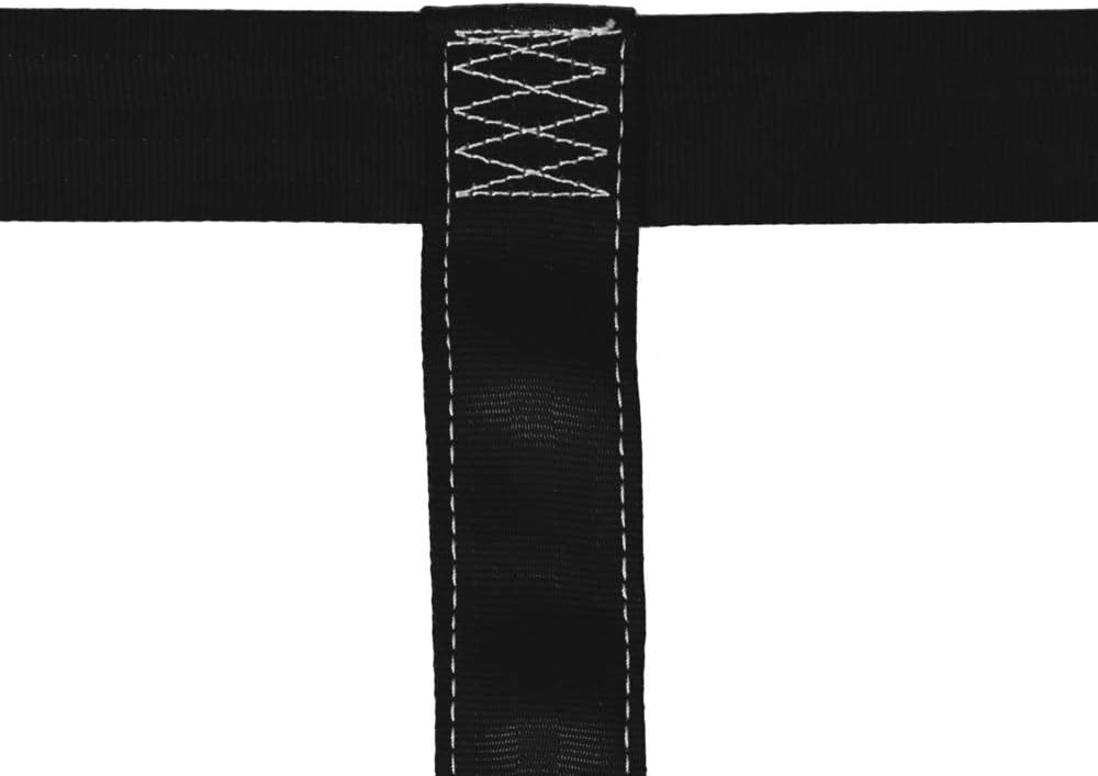 Motorcycle Rear Wheel Tie Down Strap BlackColor: Black