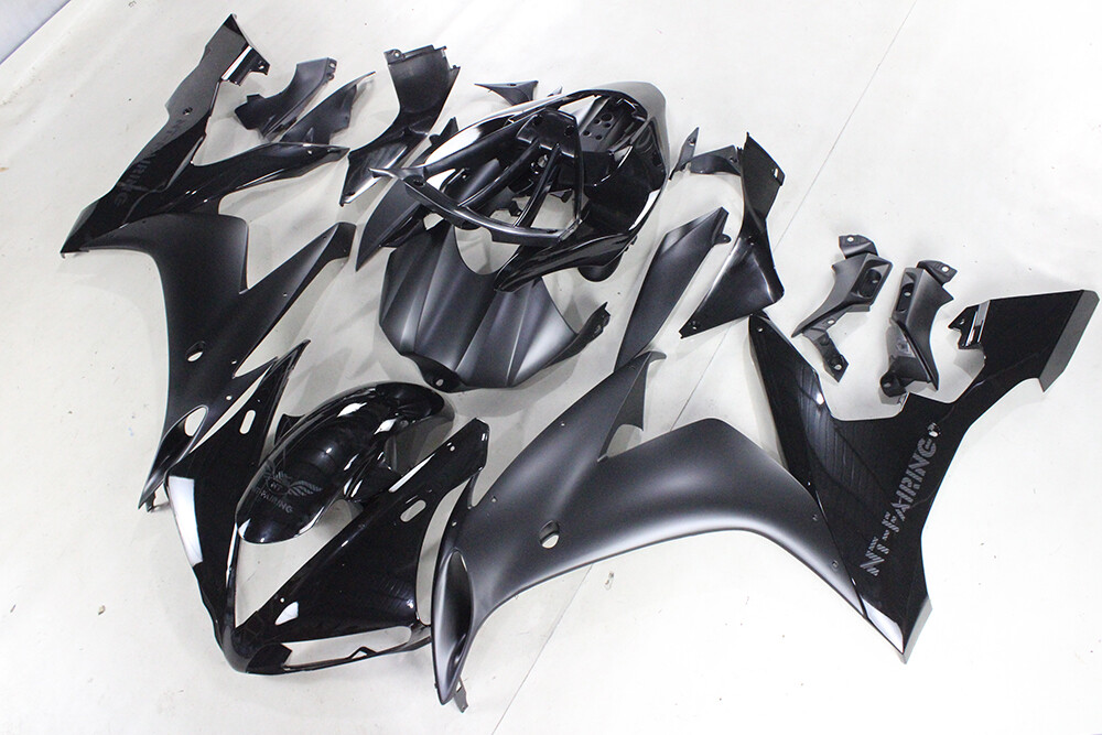 MS Glossy&Matte Black Injection Bodywork Fairing for 2004-2006 Yamaha YZF R1 n04