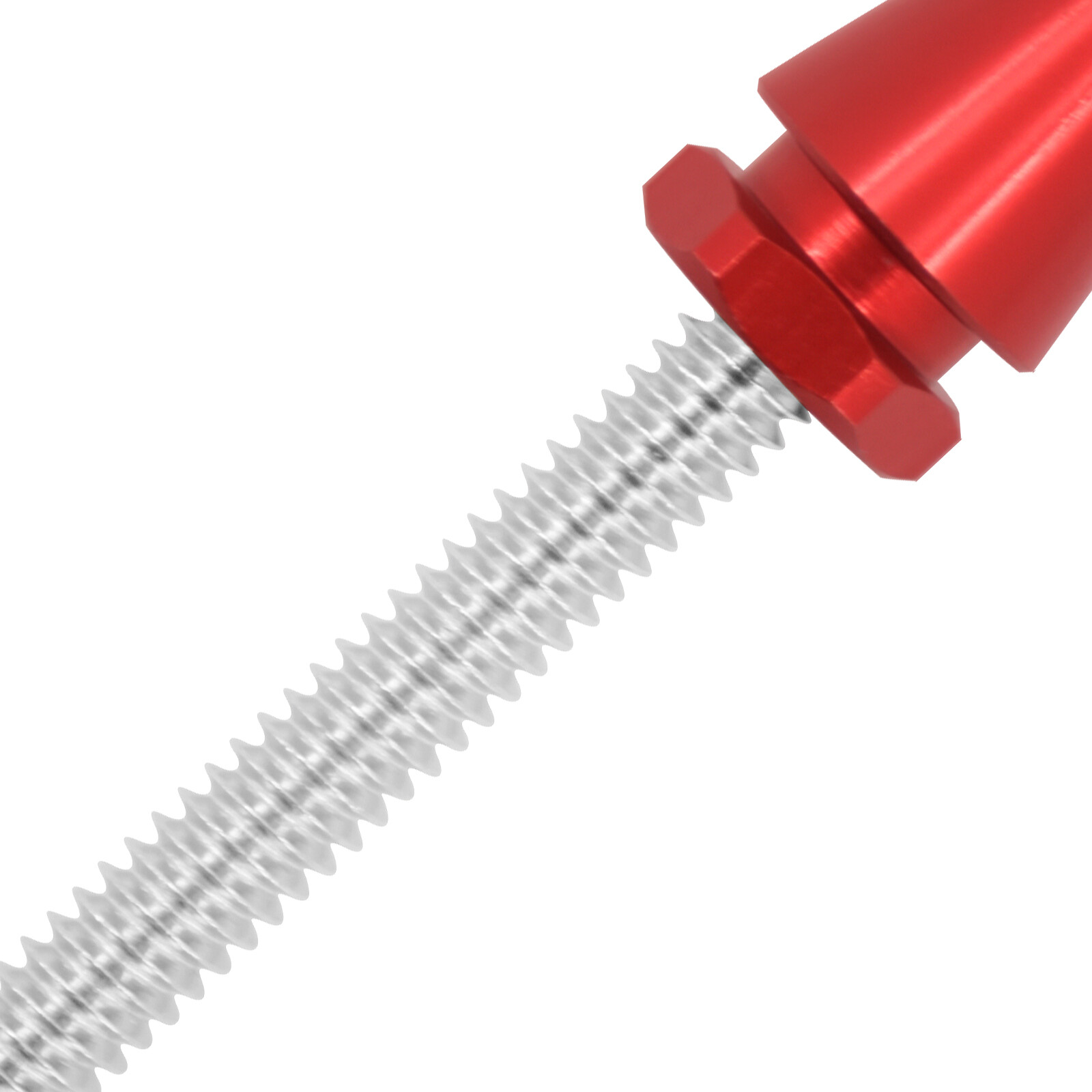 3x Red Spike Windscreen Windshield Screws For Harley 14-23 Street Electra Glide
