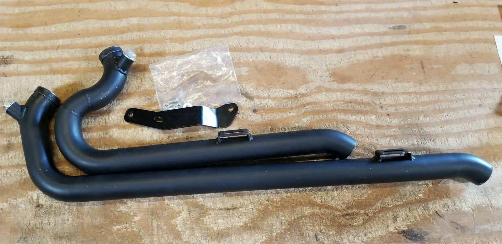 Blemished 04-17 Harley Black Shotgun Exhaust Sportster 883/1200/72/48 1.75″ Pipe