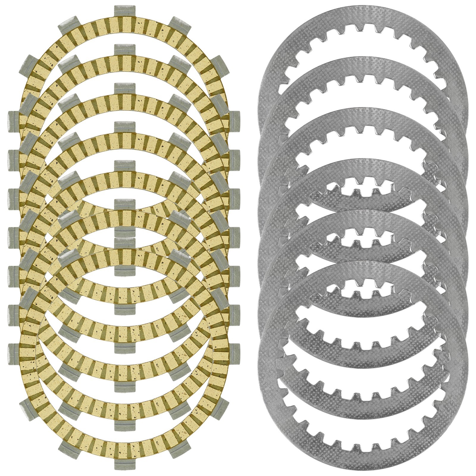 Clutch Friction And Steel Plates for Yamaha YZ250 1980 1981