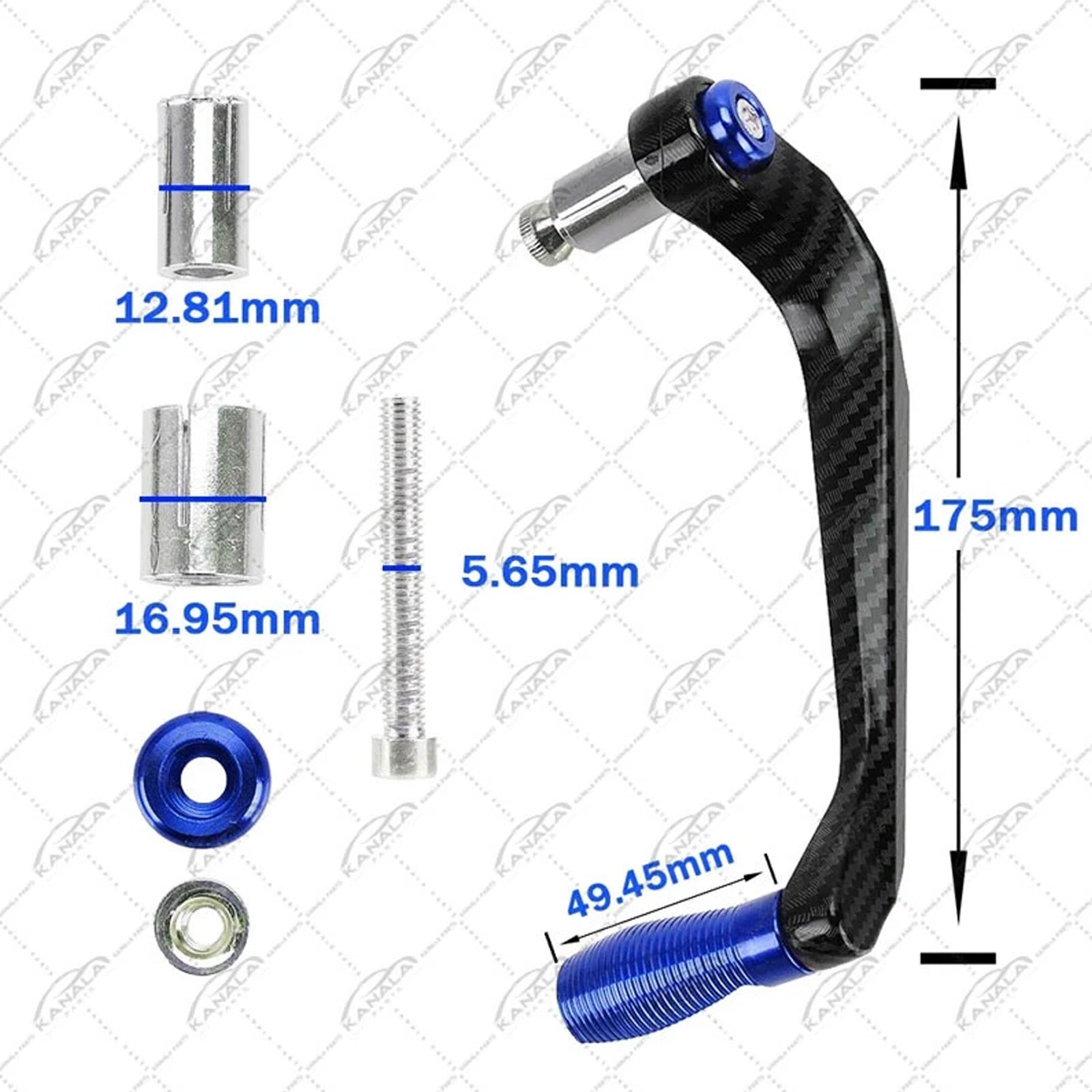 Handlebar Grips Brake Clutch Levers Protector Guard For Honda CBR 600RR 1000RR