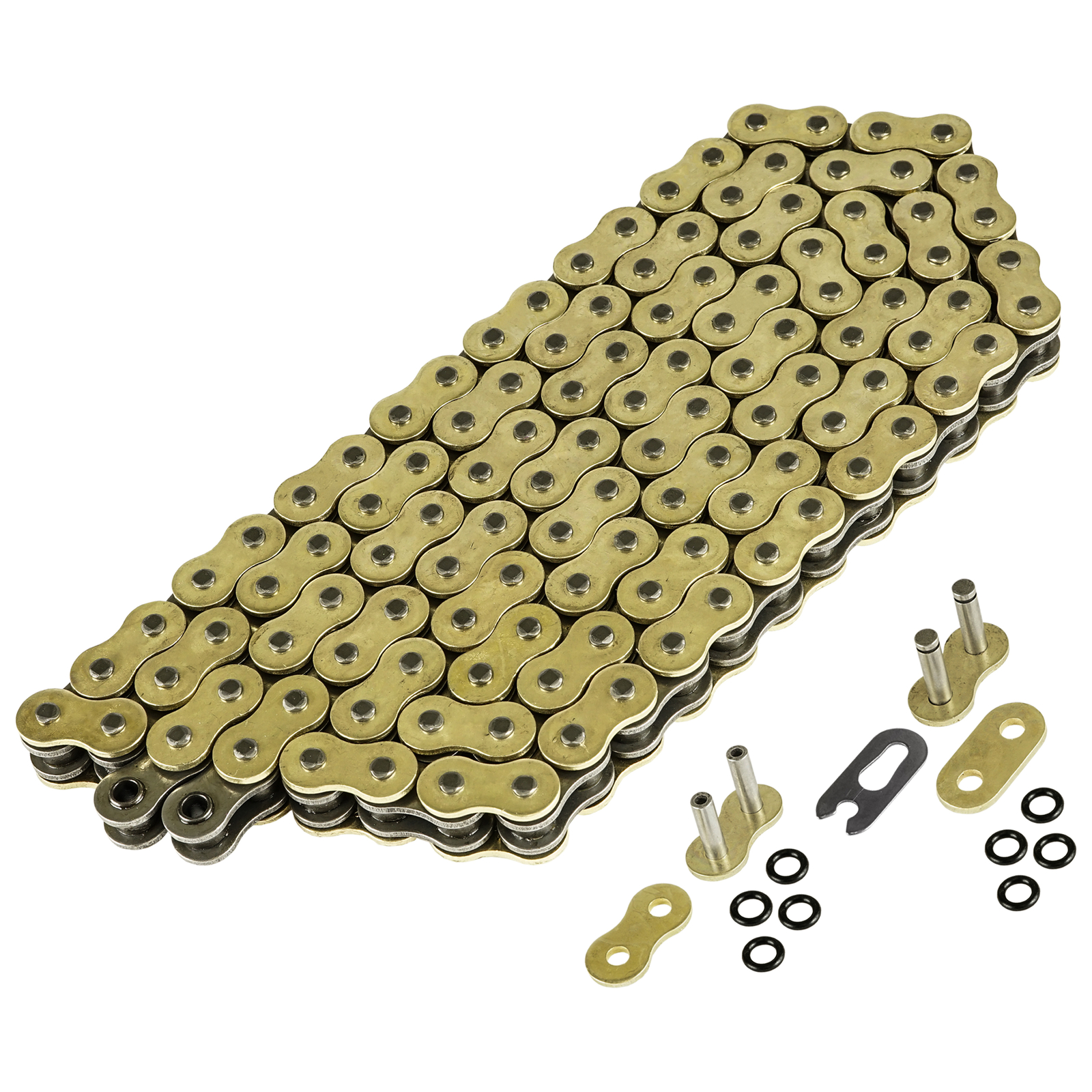 530 X 120 Links Motorcycle Atv Golden O-Ring Drive Chain 530-Pitch 120-Links