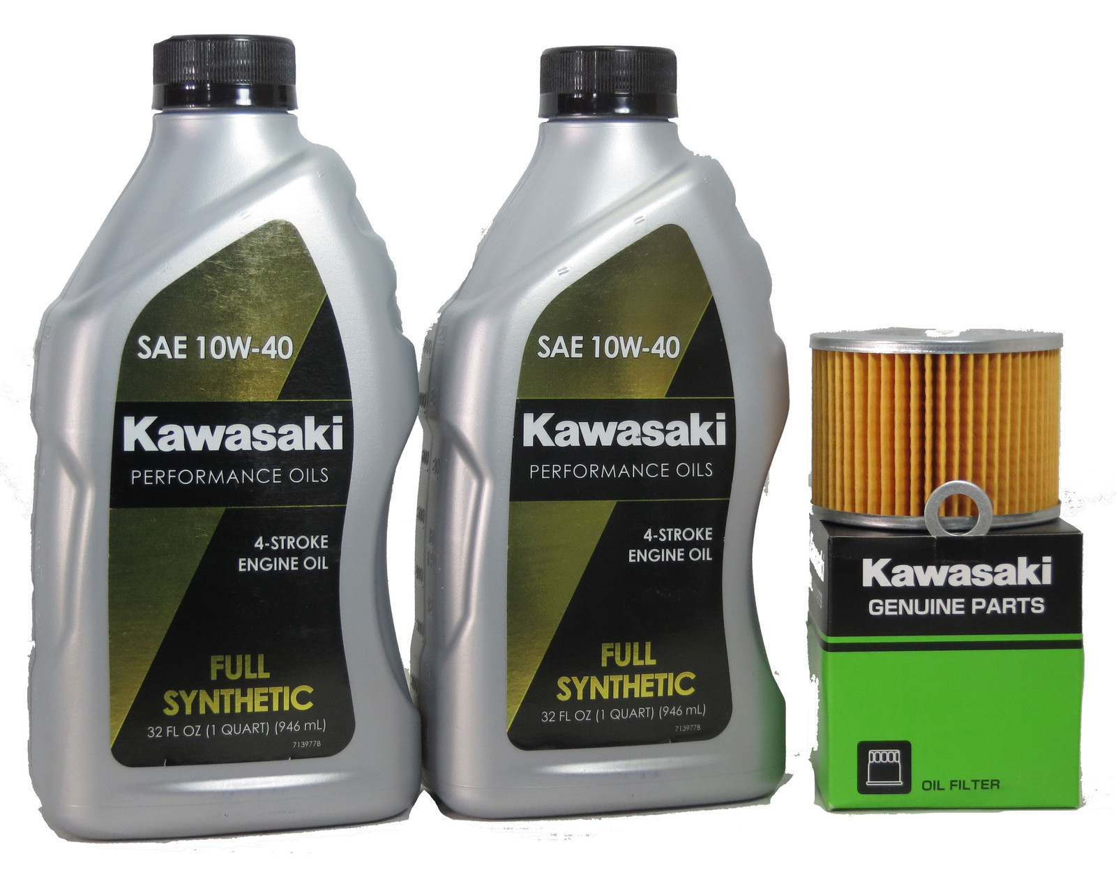 2009 Kawasaki EX250J9F (Ninja 250R) Full Synthetic Oil Change Kit
