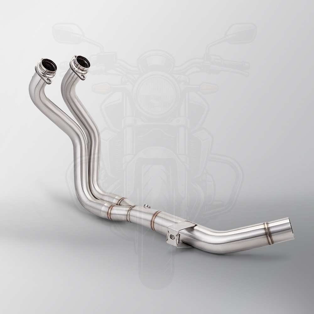 For Yamaha Tenere700 2019-2024 Exhaust System Header Front Link Pipe Stainless