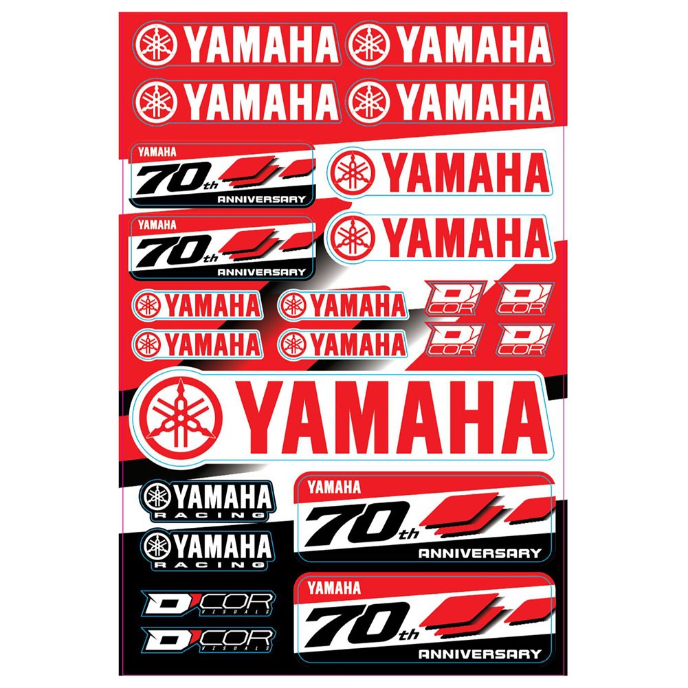 D’Cor Visuals 40-50-104 Yamaha 70th Anniversary Decal Sheet