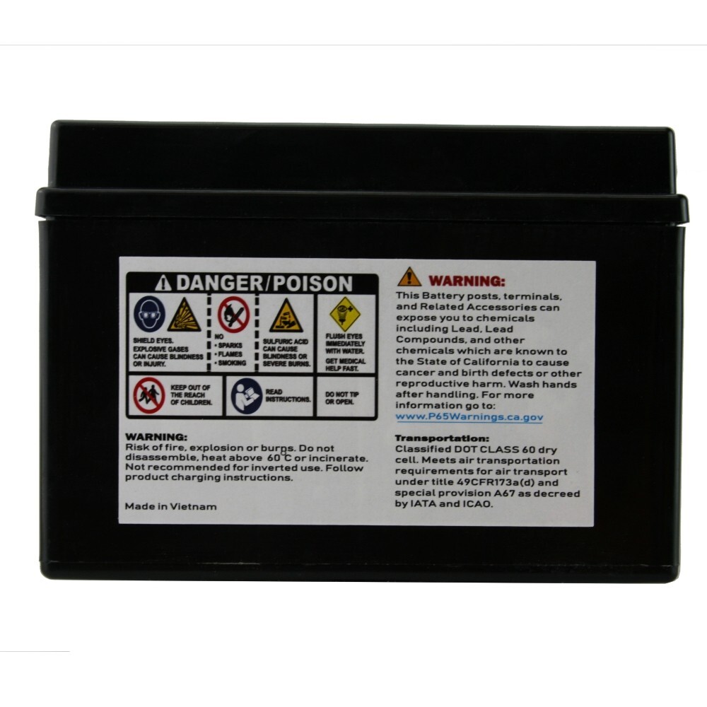 YTX9-BS ATV Battery Honda TRX250 TRX300 TRX400 TRX700 Fourtrax Sportrax NEW AGM