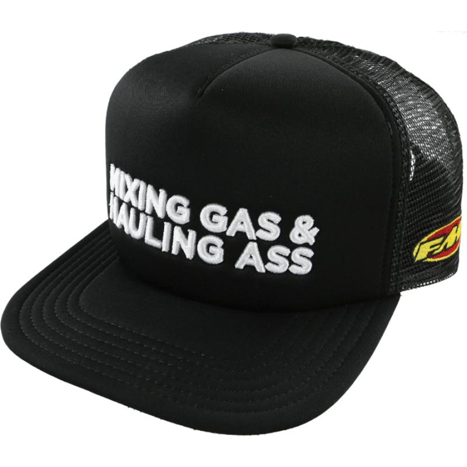 FMF Racing Gass 2 Hat Black One Size HO25T196907BLKOS