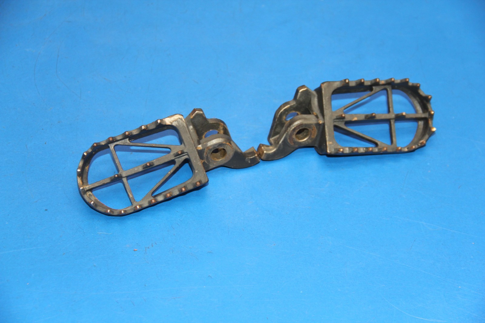 2002 02-03 CR250R CR125R CRF450R Heavy Duty Steel Foot Pegs Rests Pegs Footpegs